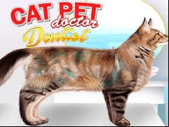 Juego Cat Pet Doctor Dentist