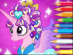 Juego Coloring Book: Pony Princess