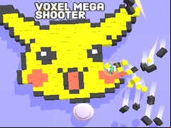 Juego Voxel Mega Shooter