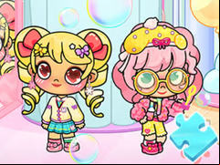 Juego Jigsaw Puzzle: Avatar World Candy Girl