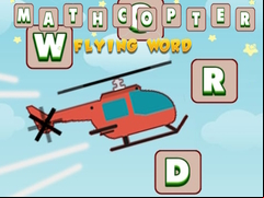 Juego Mathcopter flying Word