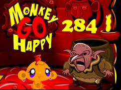 Juego Monkey Go Happy Stage 284
