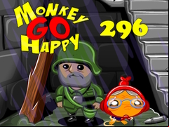 Juego Monkey Go Happy Stage 296