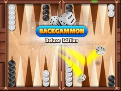 Juego Backgammon Deluxe Edition