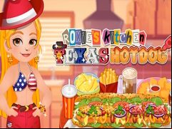 Juego Roxie's Kitchen Texas Hotdog