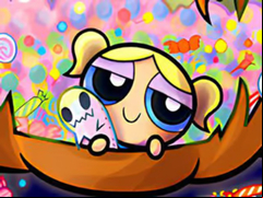 Juego Jigsaw Puzzle: Powerpuff Girl Halloween