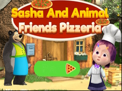 Juego Sasha And Animal Friends Pizzeria