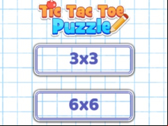 Juego Tic Tac Toe Puzzle