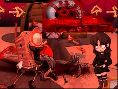 Juego FNF: Bloody Sea Bottom