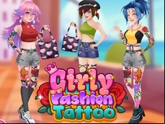 Juego Girly Fashion Tattoo