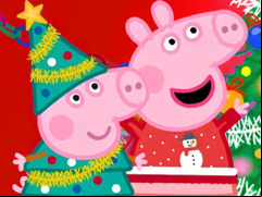 Juego Jigsaw Puzzle: Peppa Pig Christmas Preparation