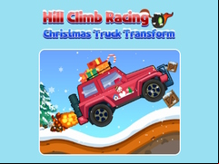 Juego Hill Climb Racing: Christmas Truck Transform