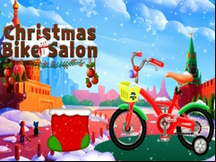 Juego Christmas Bike Salon