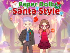 Juego Paper Doll: Santa Style