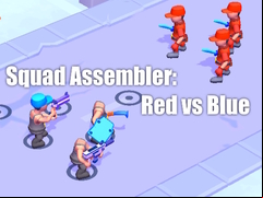 Juego Squad Assembler: Red vs Blue