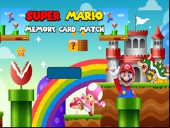 Juego Super Mario Memory Card Match