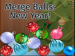 Juego Merge Balls: New Year!