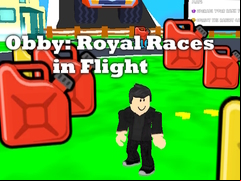 Juego Obby: Royal Races in Flight