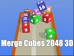 Juego Merge Cubes 2048 3D