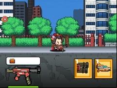 Juego Mecha Shoot Pixel Rpg