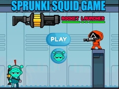 Juego Sprunki Squid Game Rocket Launcher