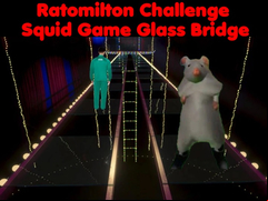 Juego Rato Milton Challenge Squid Game Glass Bridge