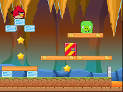 Juego Angry Birds Vs Green Pig