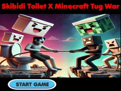 Juego Skibidi Toilet X Minecraft Tug War