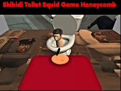 Juego Skibidi Toilet Squid Game Honeycomb