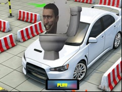 Juego Skibidi Toilet Parking Car