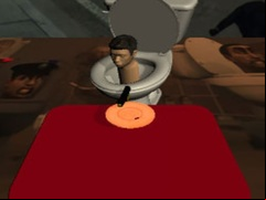 Juego Skibidi Toilet Squid Game Honeycomb