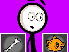 Juego Stickman Choosing actions