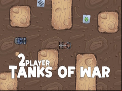 Juego 2 Player Tanks of War