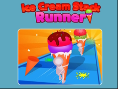 Juego Ice Cream Stack Runner 