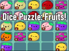 Juego Dice Puzzle: Fruits!