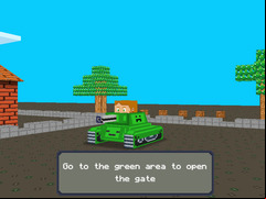 Juego Blocky Tank 3D