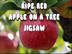Juego Ripe Red Apple on a Tree Jigsaw