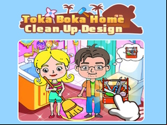 Juego Toka Boka Home Clean Up Design