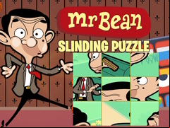 Juego Mr Bean Sliding Puzzle