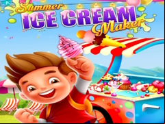 Juego Summer Rose Cone Ice Cream