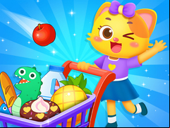 Juego Supermarket Shopping For Kids