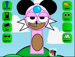 Juego Sprunki Character Maker OC