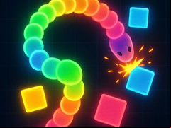Juego Snake Frenzy Color Clash