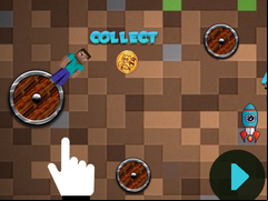 Juego Mineblock Rotate And Fly Adventure