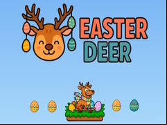 Juego Easter Deer