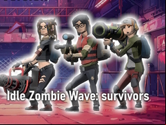 Juego Idle Zombie Wave: survivors