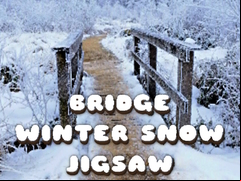 Juego Bridge Winter Snow Jigsaw