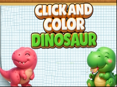 Juego Click And Colors Dinosaurs