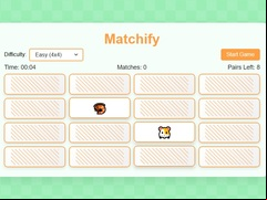 Juego Matchify