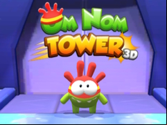 Juego Om Nom Tower 3D